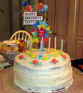 Steve's birthday cake!