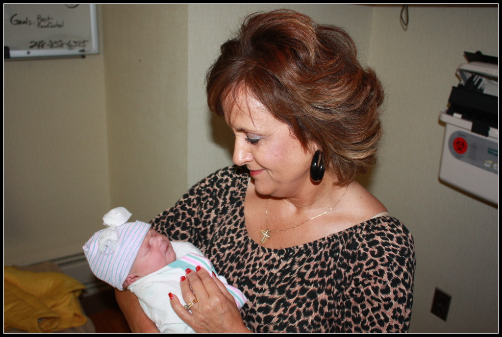 2009 - Mom with Sophia hospital 2