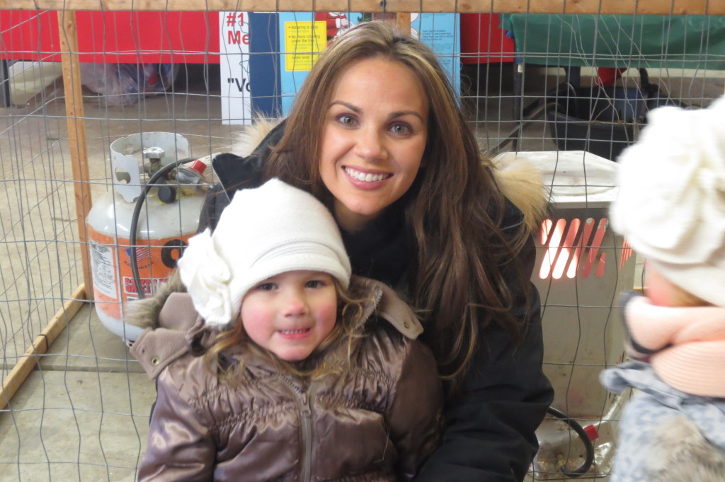 tree picking - mommy and s