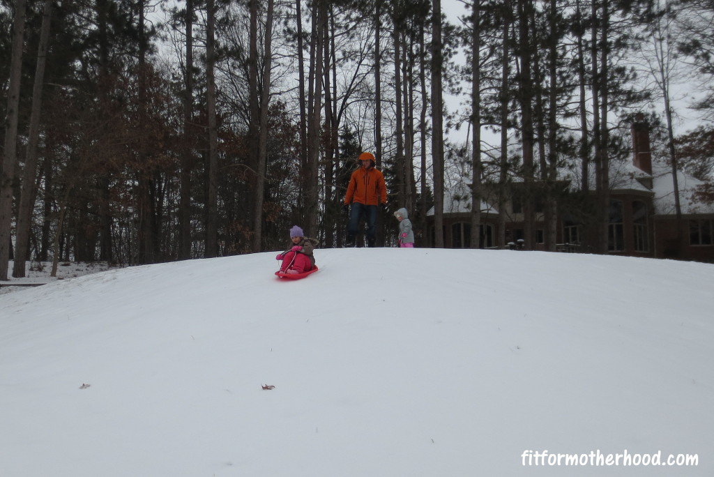 mimm 37 sledding - sophia bella fran