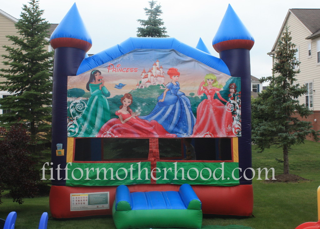 birthday party 2015 - bounce house