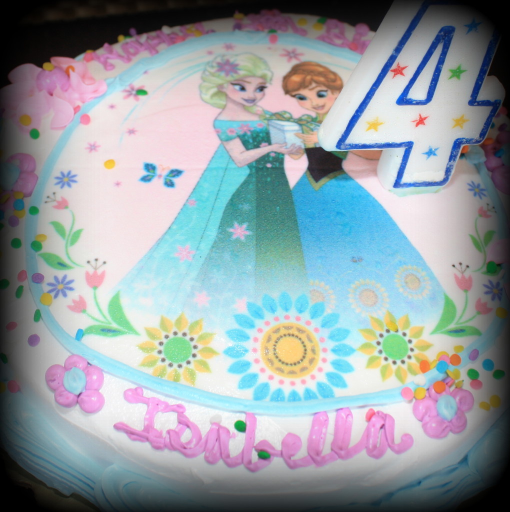 mimm - birthday isabellas 4th cake