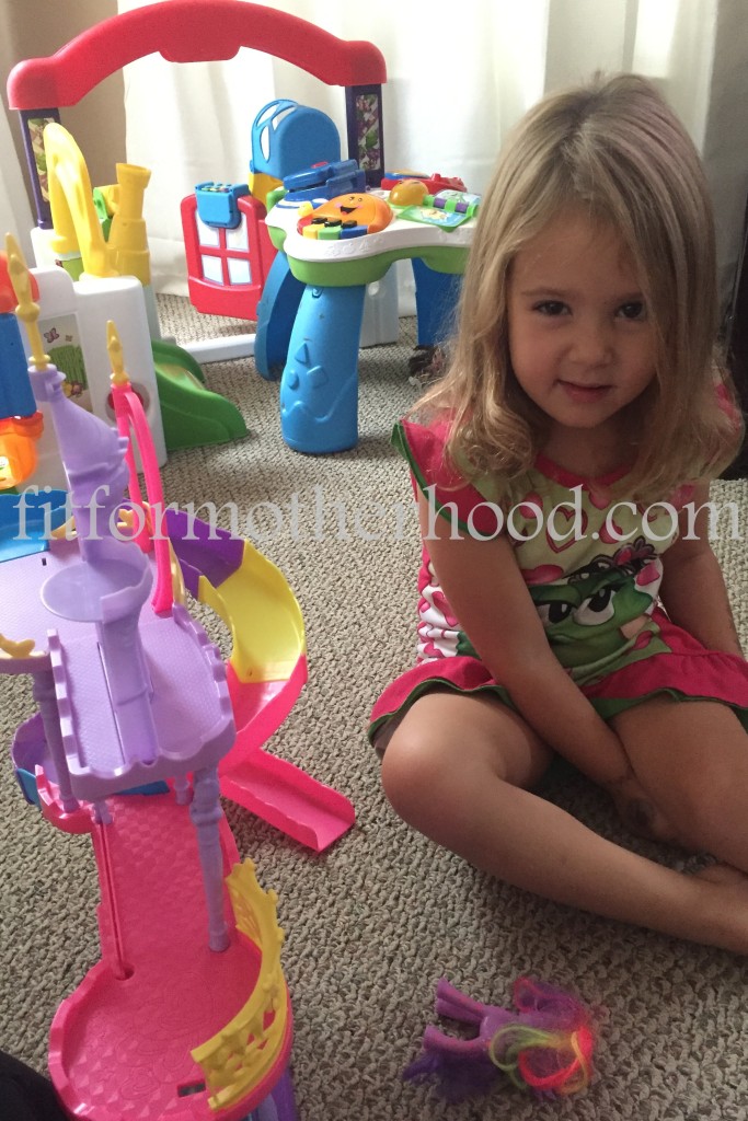 think - isabella with my little pony castle