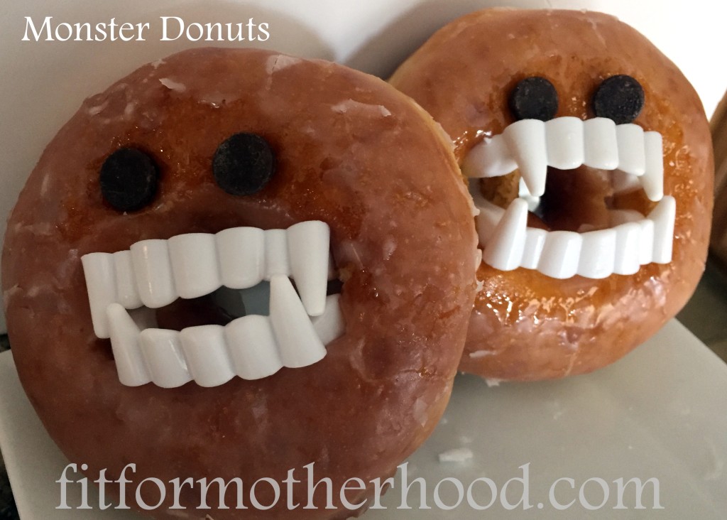 halloween - monster donuts