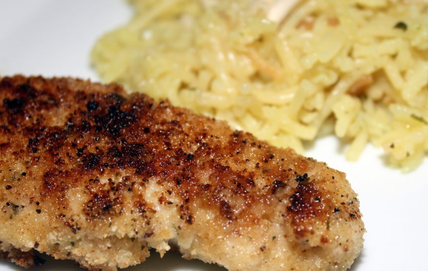 Easy Skillet Breaded Chicken