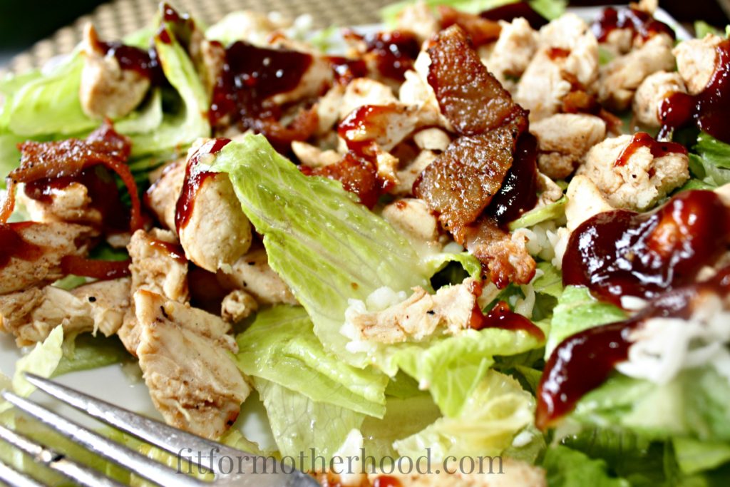 BBQ Chicken Salad homemade