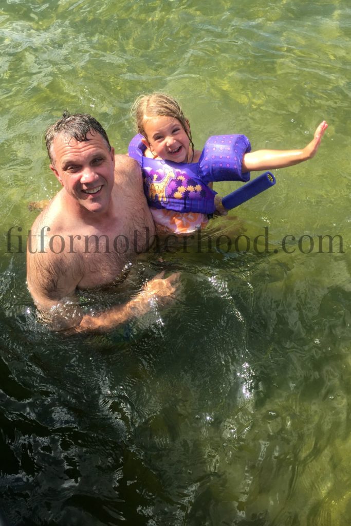 august 2016 boat papa isabella swimming