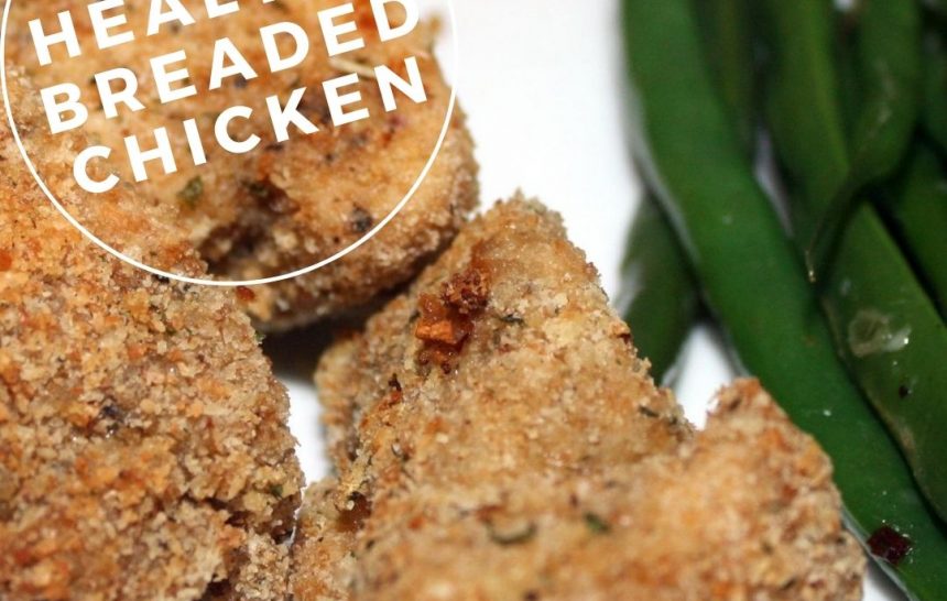 Air-fryer or Baked Breaded Chicken Nuggets