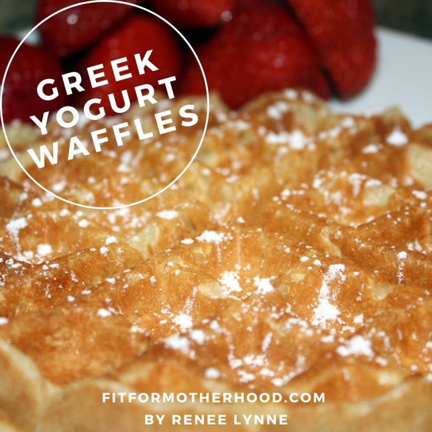 Easy Greek Yogurt Waffles | Healthy Breakfast
